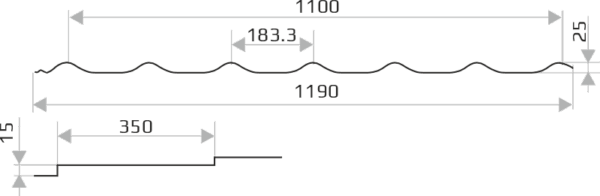 Металлочерепица Монтеррей